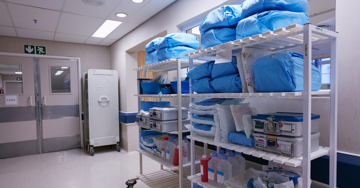 IV bags, Hospital shortage during bad flu season
